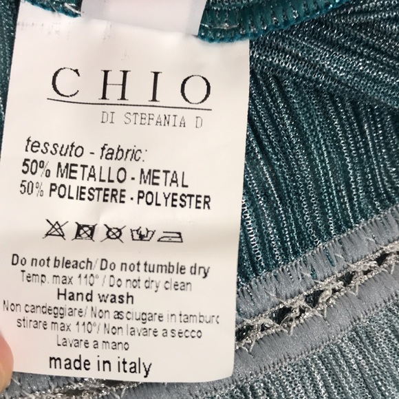 CHIO Di Stefania D Degrade mini Skirt - Picture 9 of 10